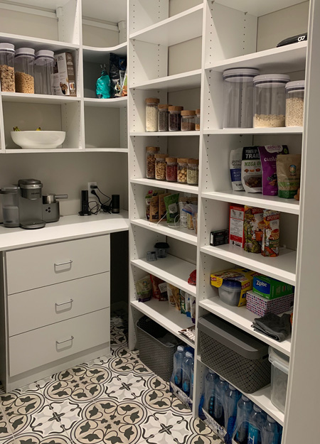 Marco Closets Made This Barista's Pantry