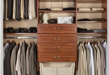 Marco Closets designs the gentleman's closet