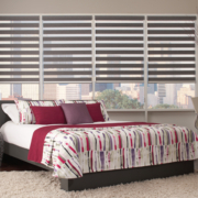 Motorized Window Shades come in many style options.