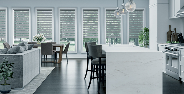 Allure® Transitional Shades from Marco Shutters