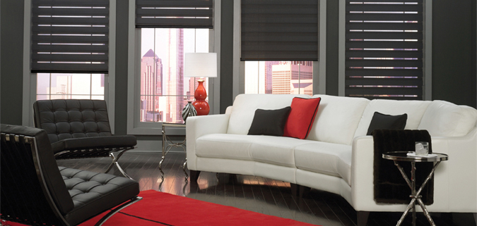 Blackout Allure Motorized Shades