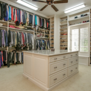A Closet Island Helps Organize Your Space