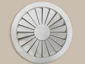 Plantation Shutter on Round Window